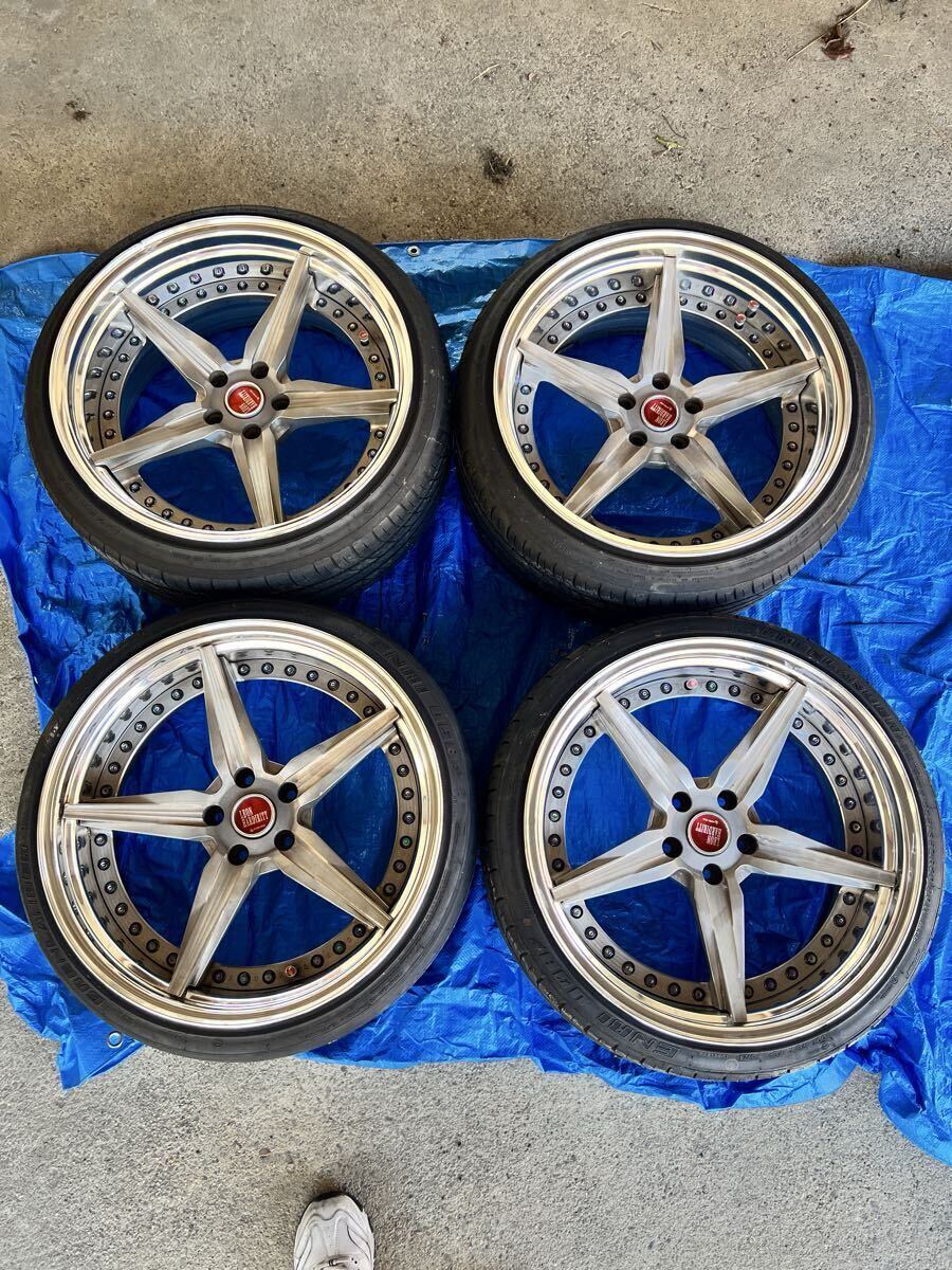 RAYS レイズ ブラックフリート V625C ディープコンケイブ 20インチ 9.5