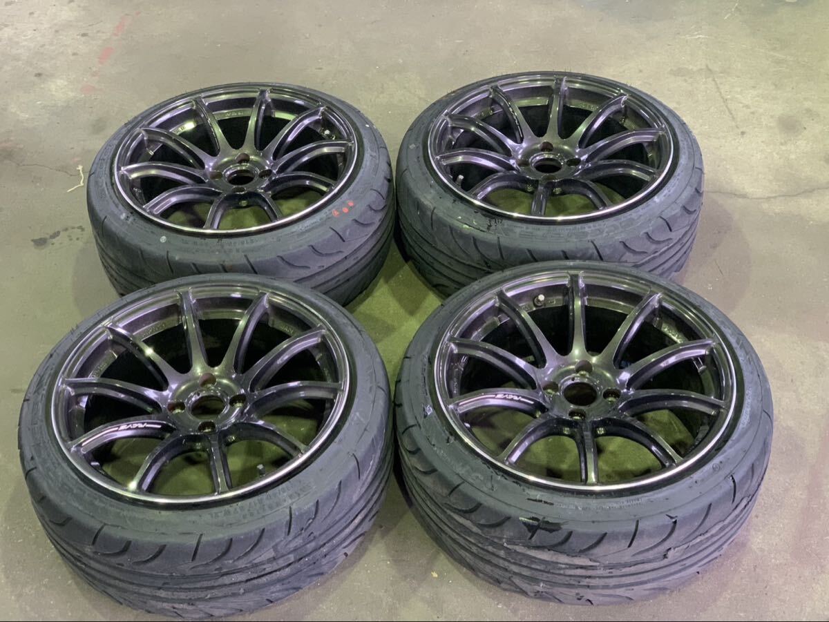 美品 4本セット ☆ レイズ グラムライツ 57トランセンド 【 18インチ 
