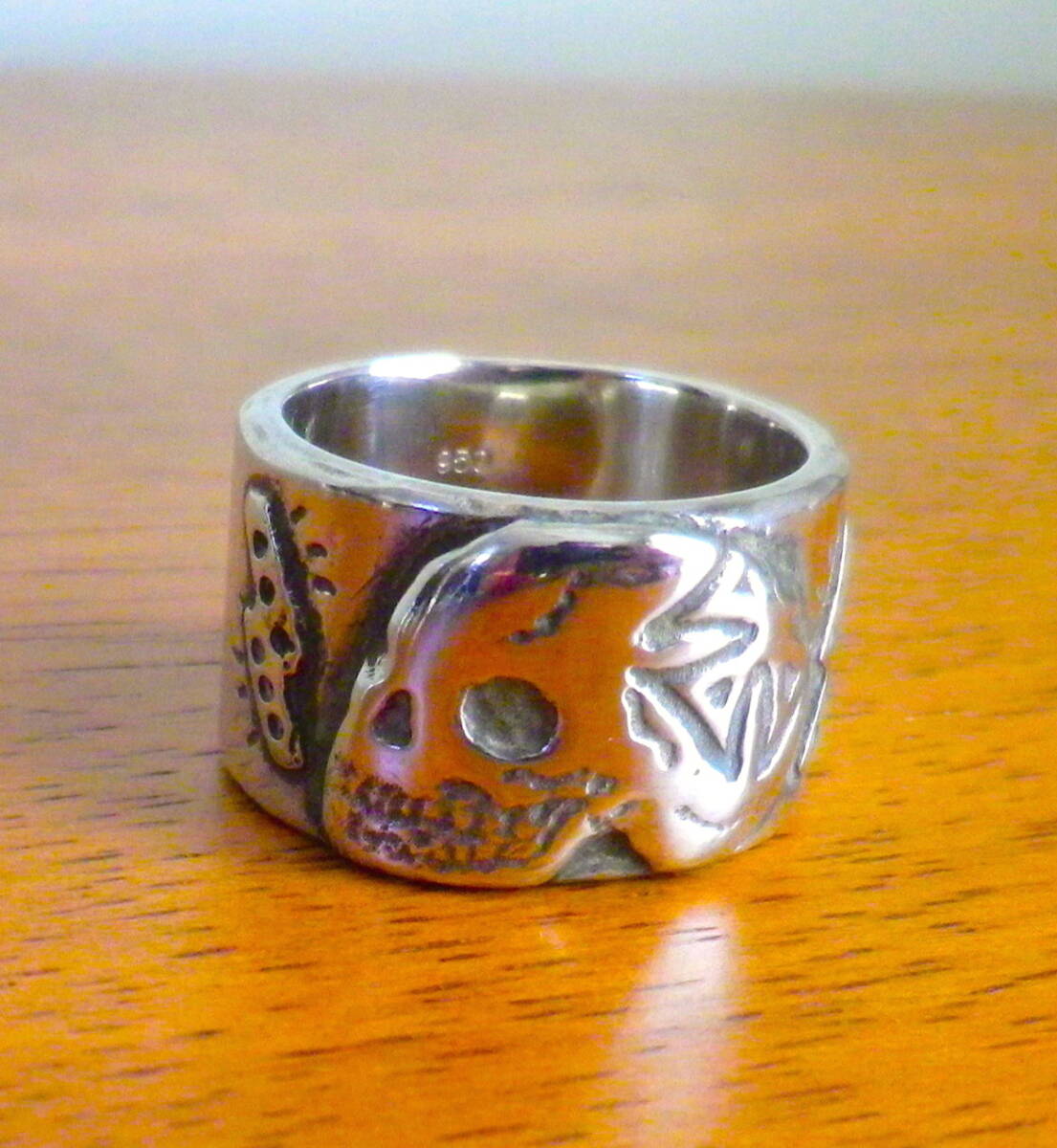 定価32400円 希少 中古 WEIRDO ウィアード CROSS - RING アイアン 