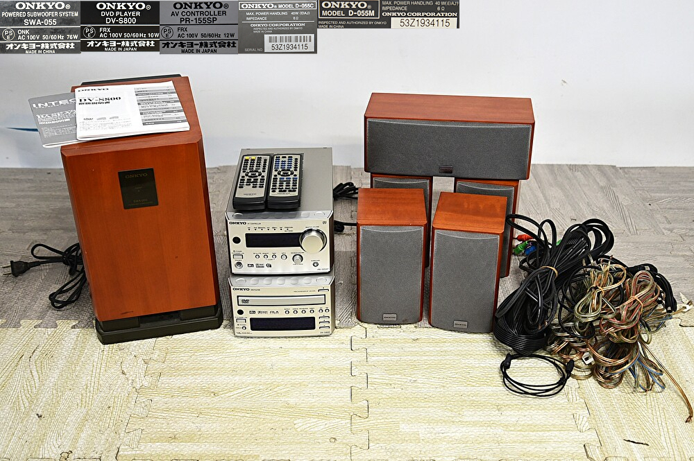 傷や汚れあり】ONKYO オンキョー DHT-M1A 5.1ch ホームシアター