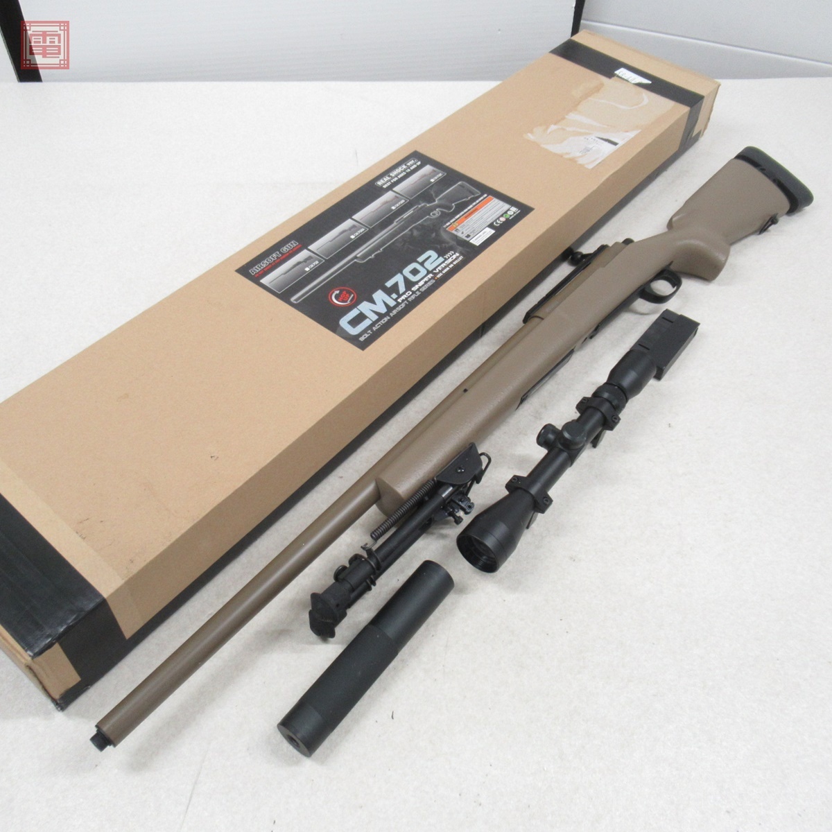 東京マルイ L96 AWS スコープ サイレンサー バイポッド UFCガンケース
