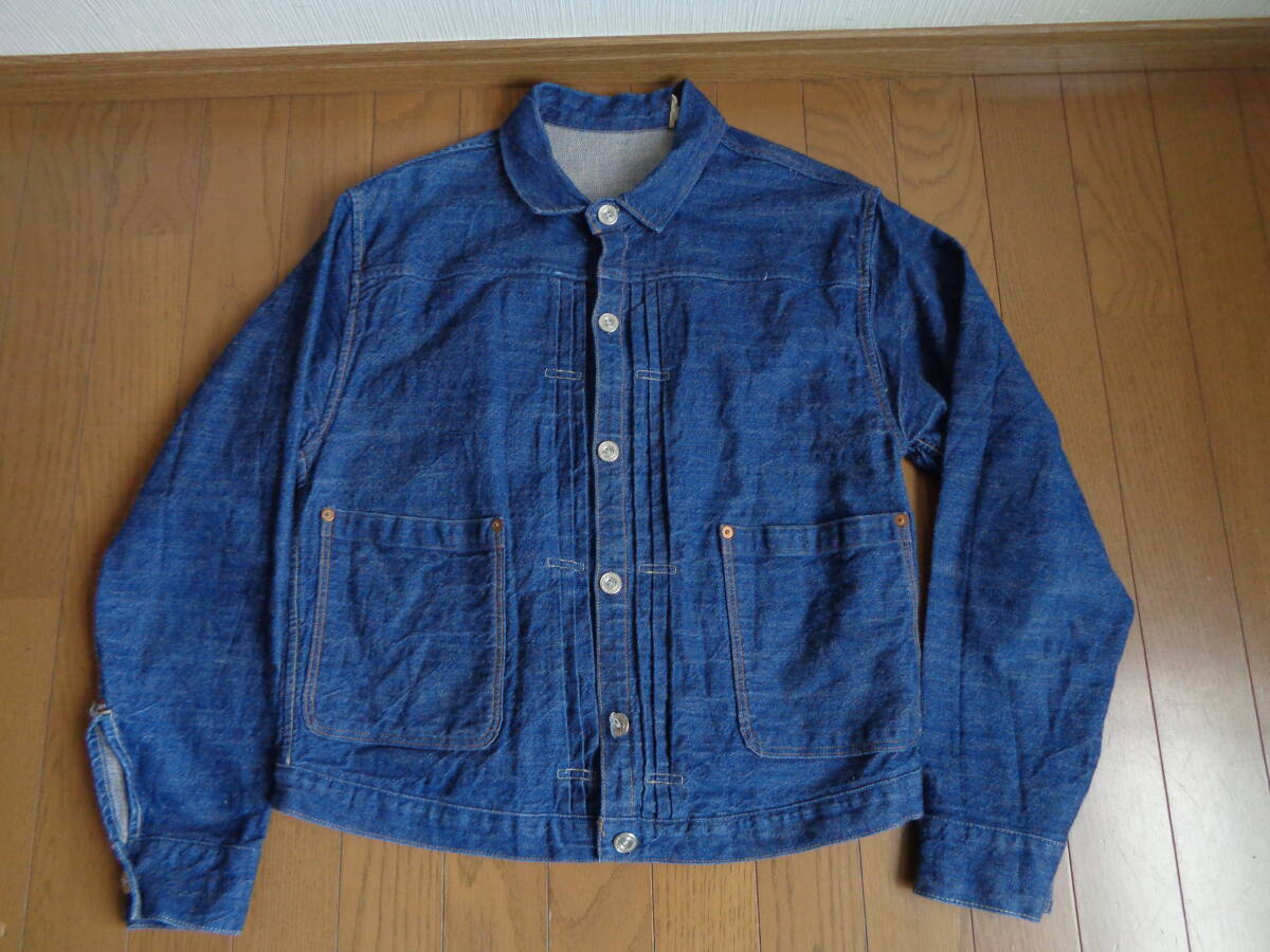 LEVIS VINTAGE CLOTHING LVC TRIPLE PLEAT BLOUSE L トリプルプリーツ