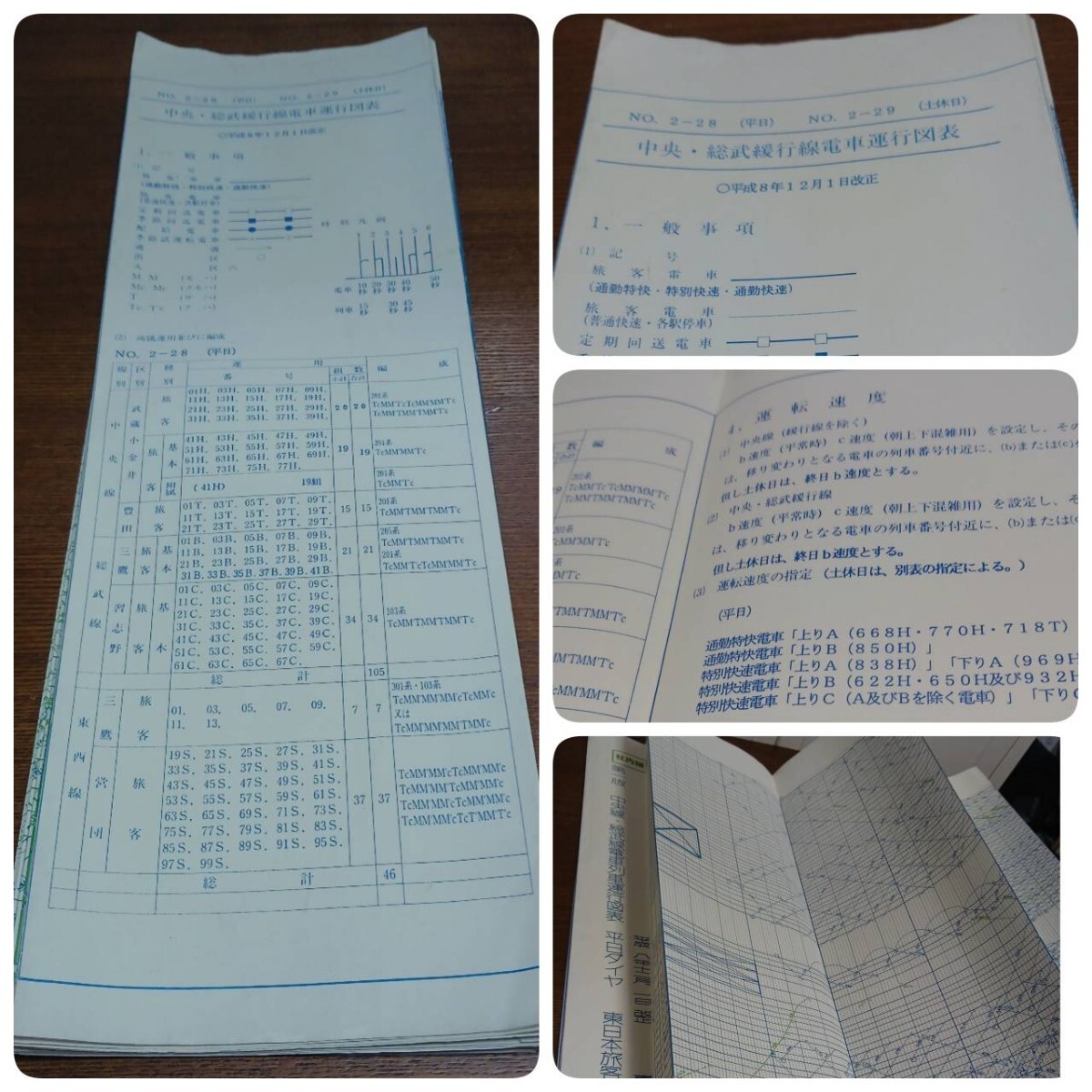 鉄道資料】 阪急電鉄 神戸線 列車運行図表 (ダイヤグラム) 2冊セット