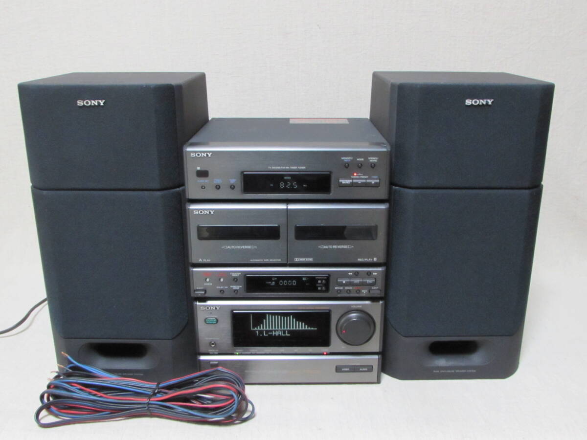 中古】ジャンク？ SONY MHC-P33X PIXY ミニコンポ ソニー SS-P33XAVの