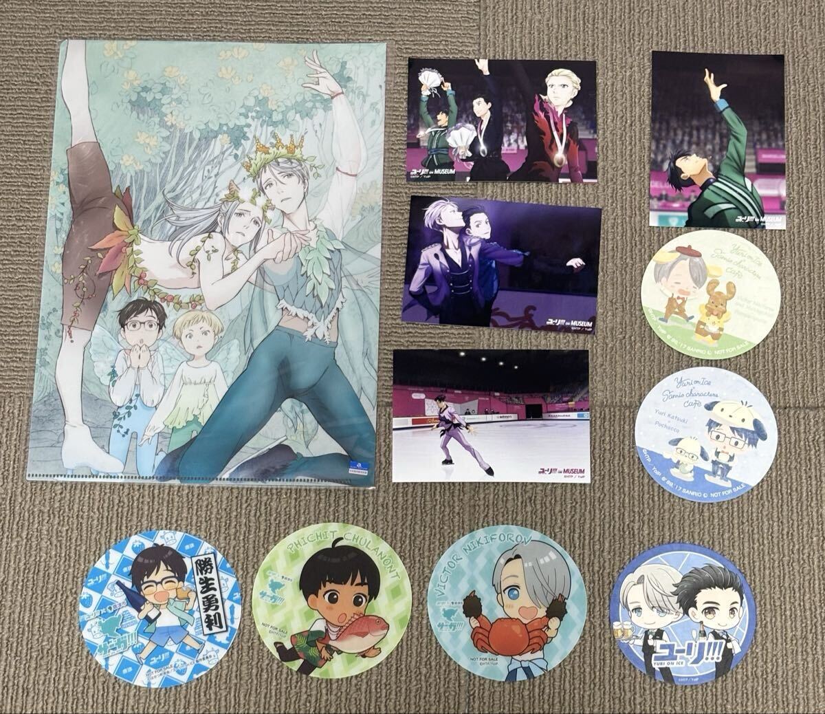 新品】ユーリ オン アイス ユーリ!!! on ICE 勇利 ヴィクトル ユーリ 
