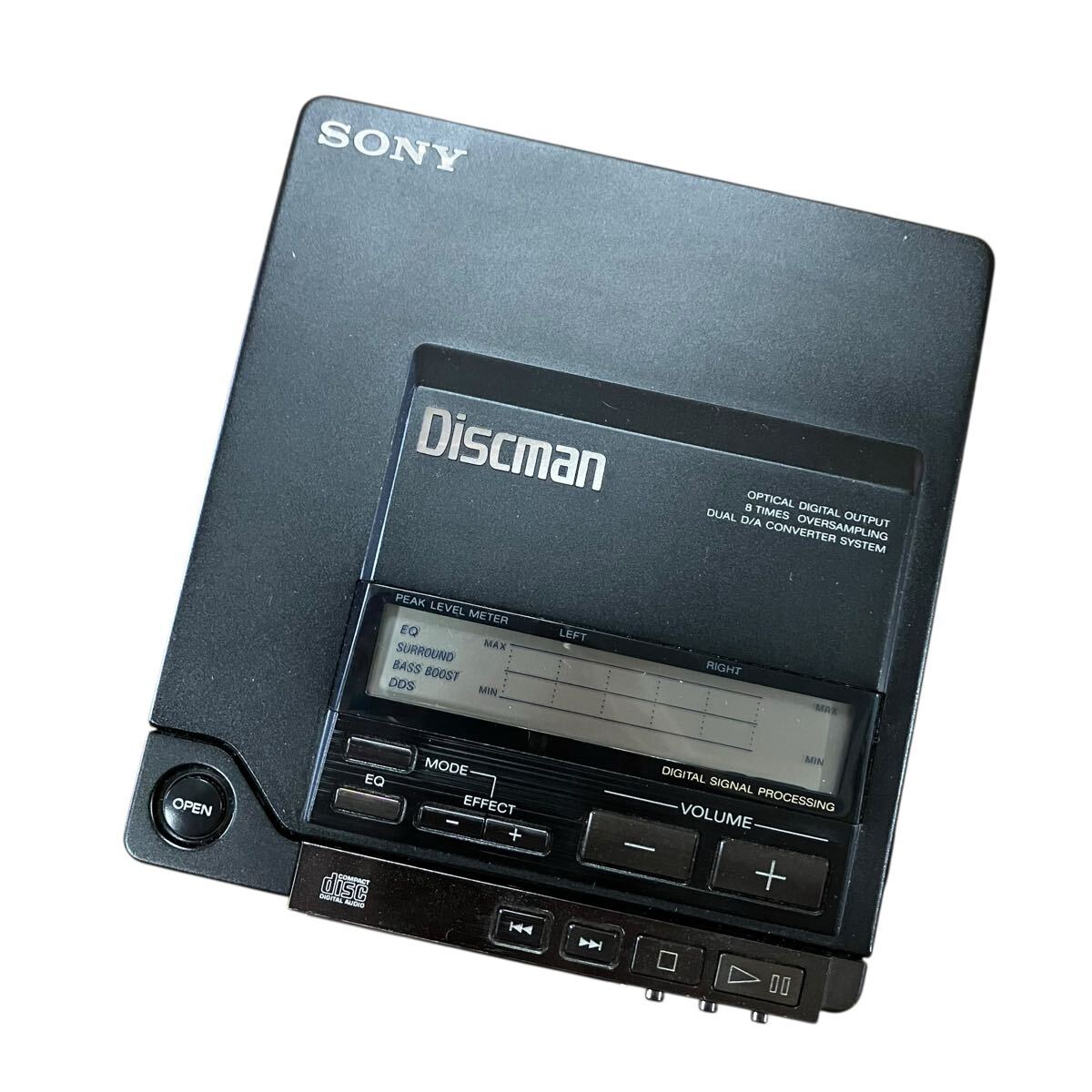 SONY Discman レトロ CD プレーヤー コンパクト ソニー スタフ屋 ポータブルCDプレーヤー(SONY Discman D-223)