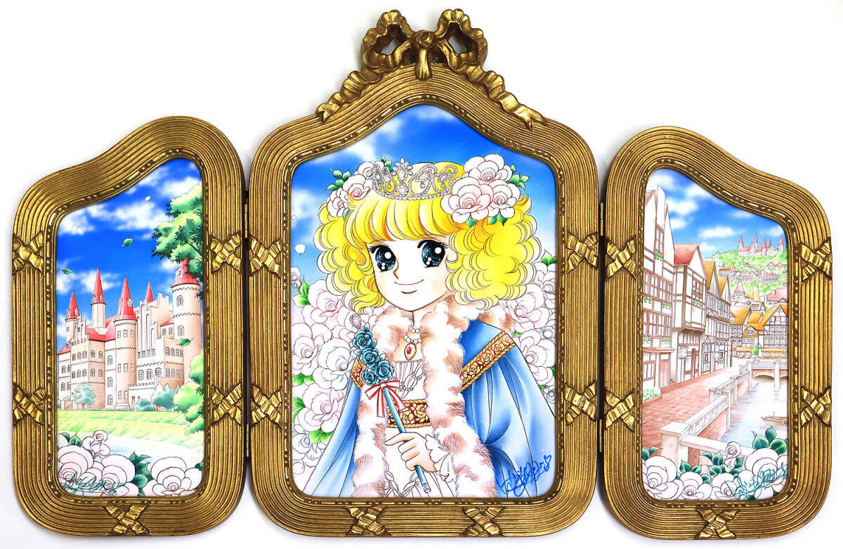 自宅保管品】キャンディキャンディ☆ポストカード☆キャンディと丘の上