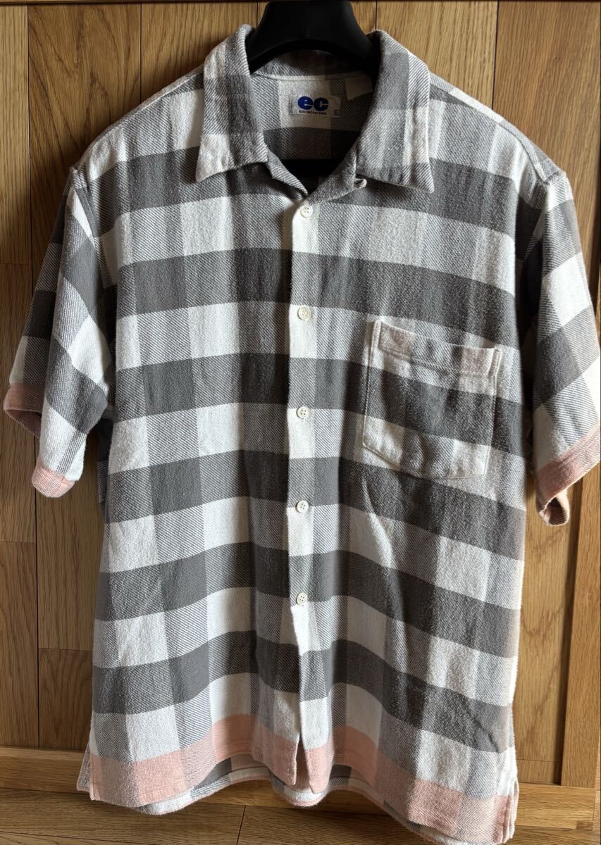 中古】希少 ELECTRIC COTTAGE エレクトリックコテージ 肉厚ネルシャツ
