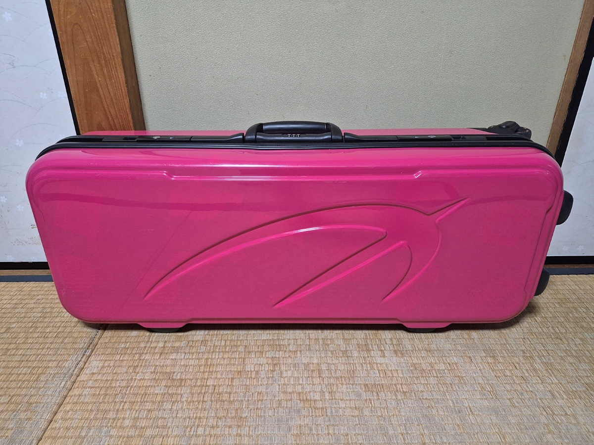 中古 状態良し Shibuya シブヤ アーチェリーケース ハードケース 白色 