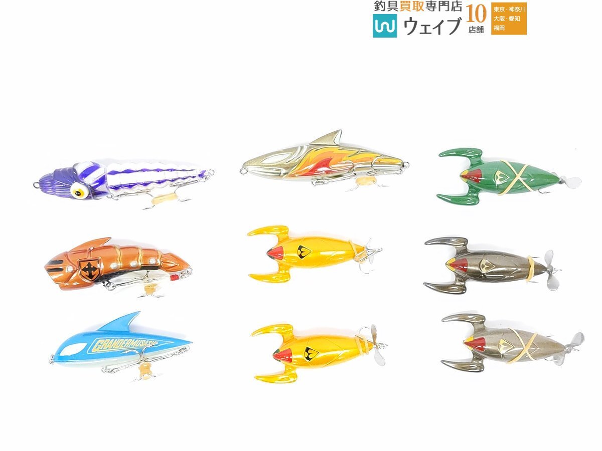 グランダー武蔵 キングオルカイザー ゴールド バンダイ グランダー武蔵 ルアー オルカイザー キングオルカイザー