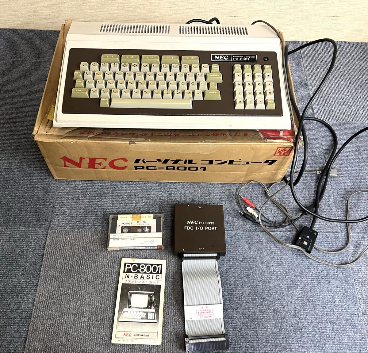 NEC パーソナルコンピュータ PC-8001 モニター JB-1204Mの落札情報詳細 