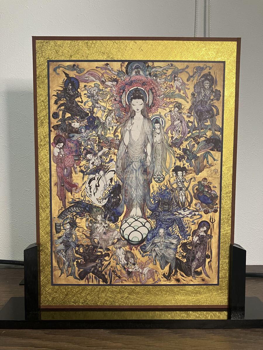 CCR] 江戸期 日蓮大聖人真筆大曼陀羅 木版刷 軸装大幅 // 日蓮正宗 御