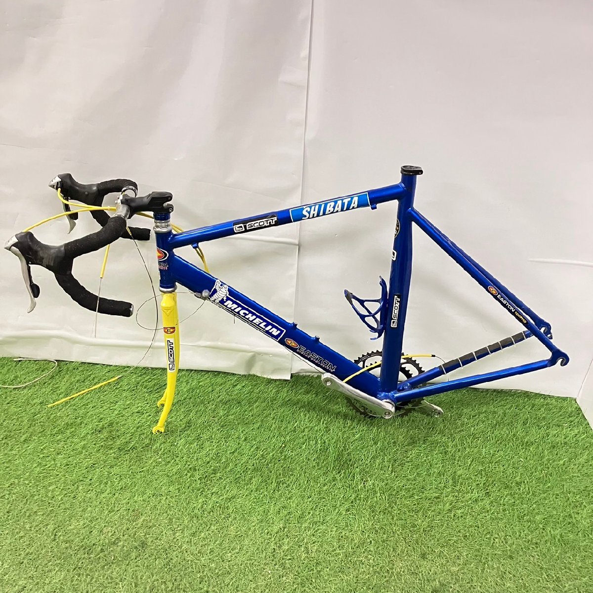 中古】TRIUMPHトライアンフ別体ハンドルバーレバー&スロットルホルダー 