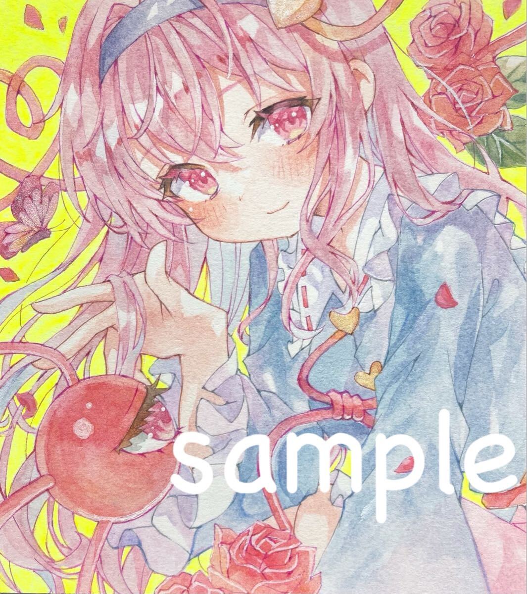 新品】手描きイラスト☆東方project 古明地さとりの落札情報詳細