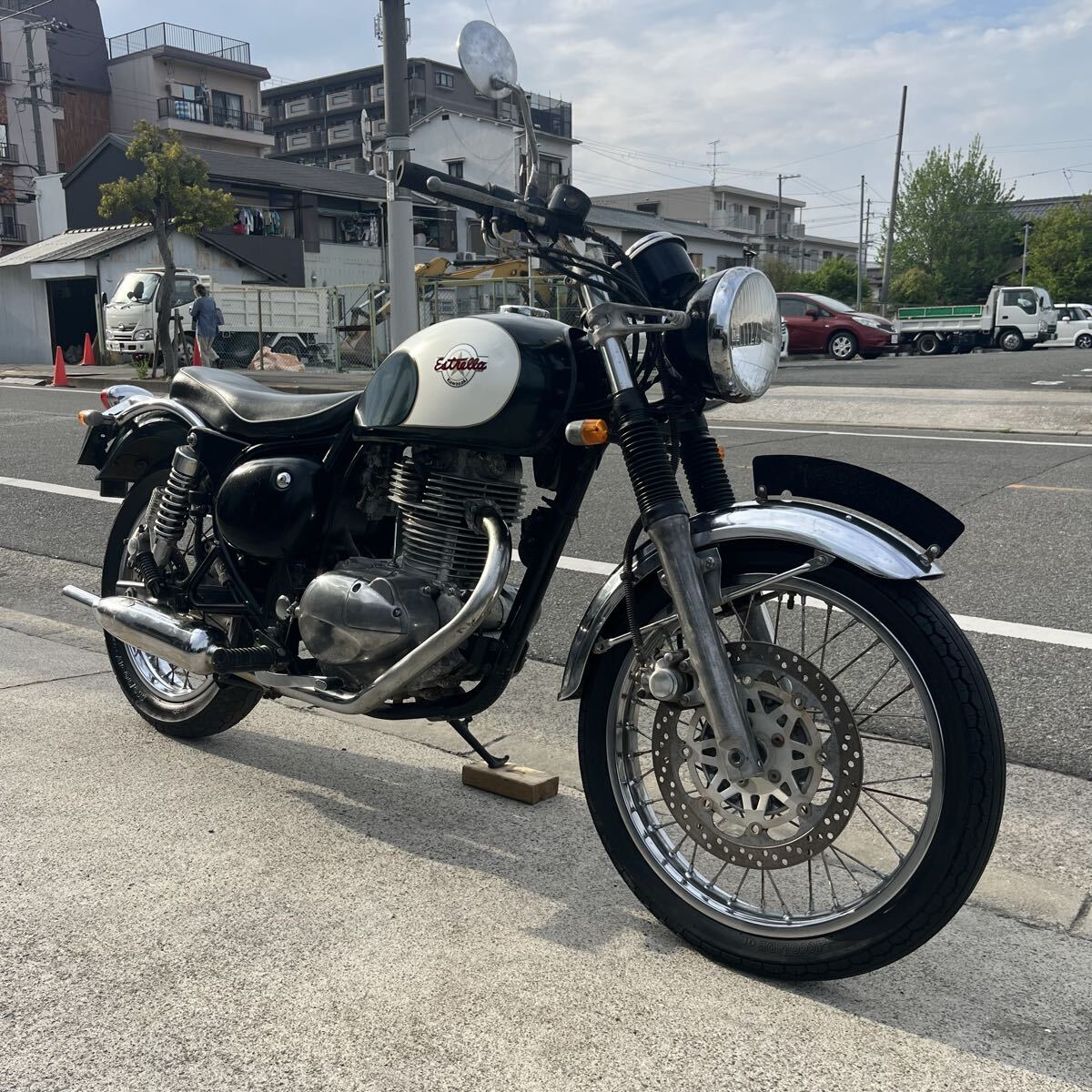 大和ステンレス 水冷ボンネビルT100 T120 キャブトンマフラー スリップ