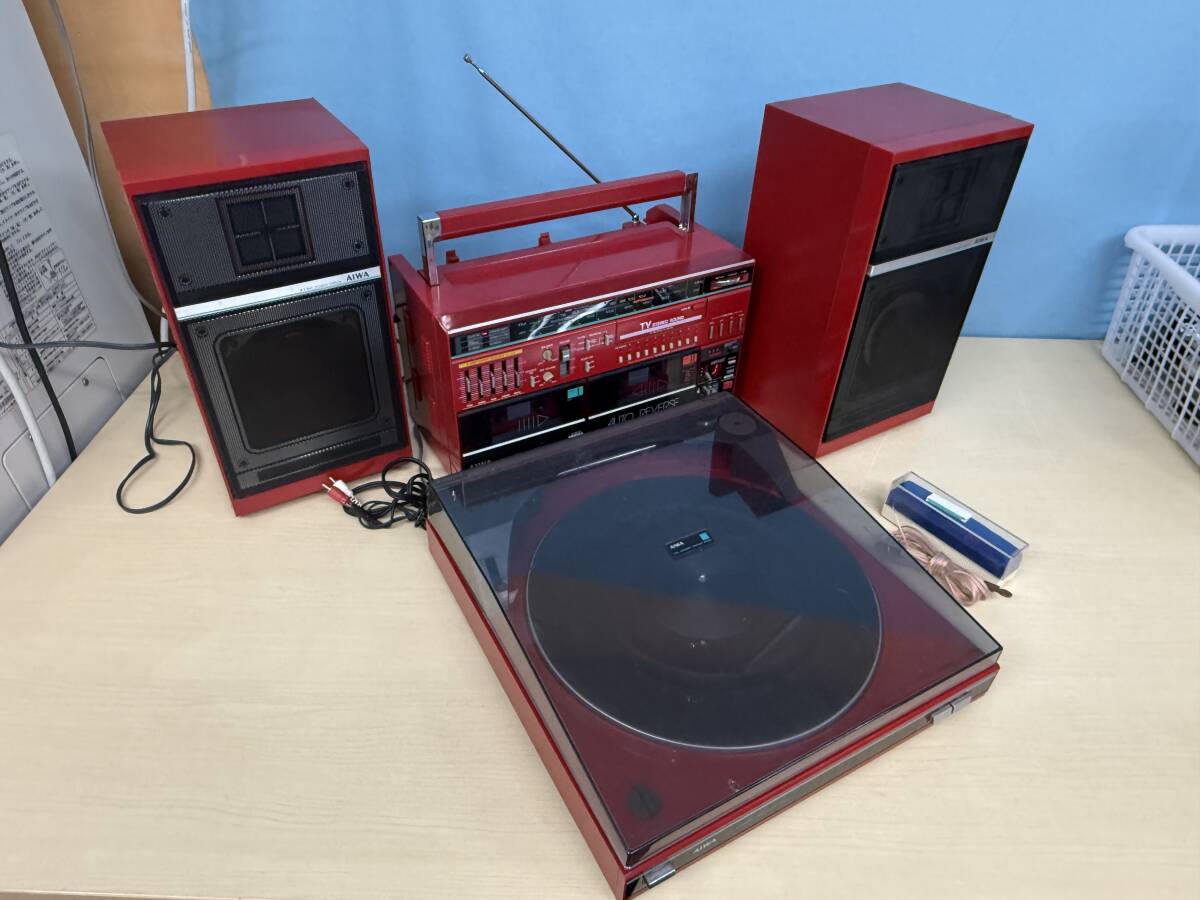 中古】4-718□aiwa ミニコンポ CX-LMD250 ♪リモコjン付♪□の落札