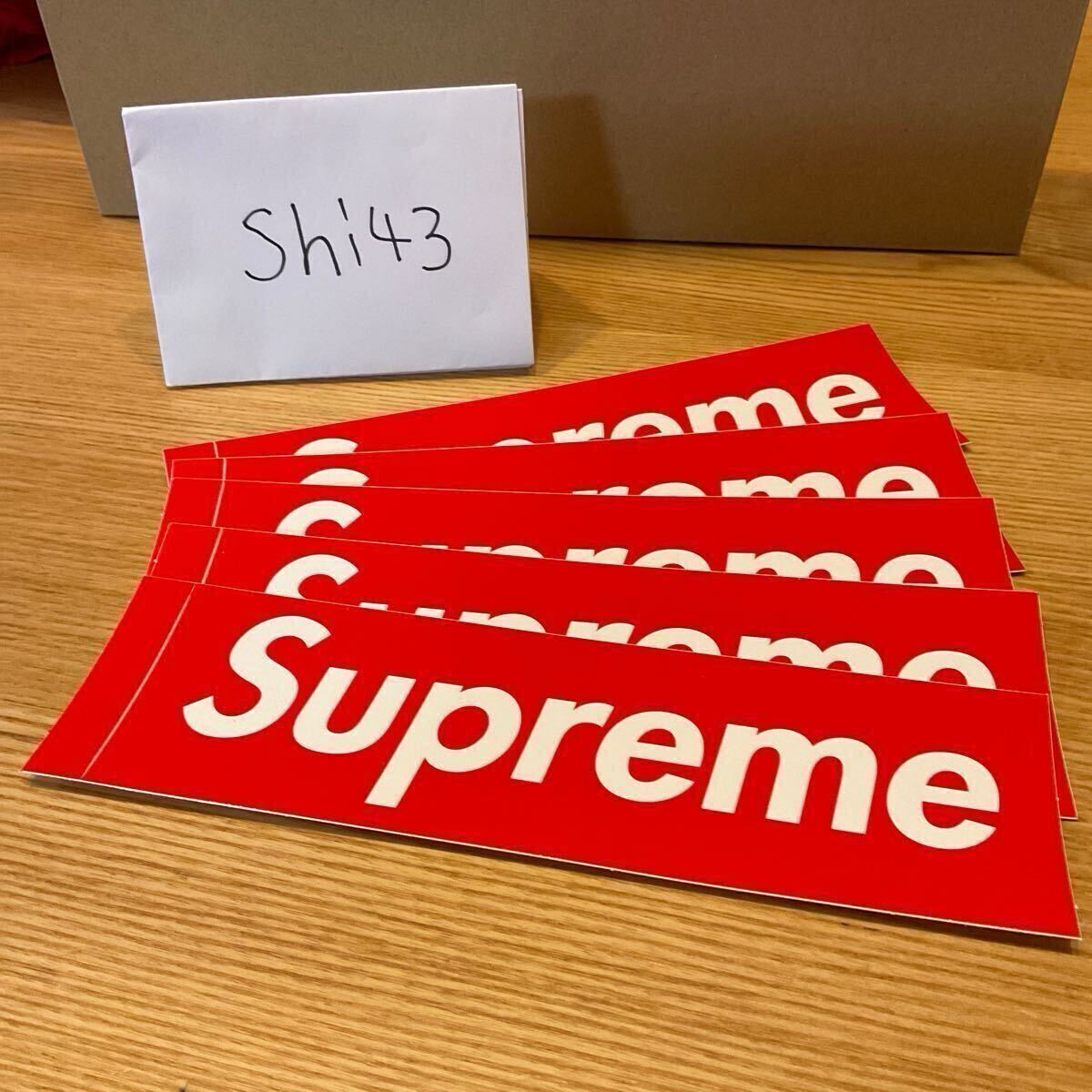 激レア！Supreme BOXロゴ　デッキテープ　グリップテープ　２枚セット Supreme Grip Tape Box Logo Sticker ボックスロゴステッカー グリップ