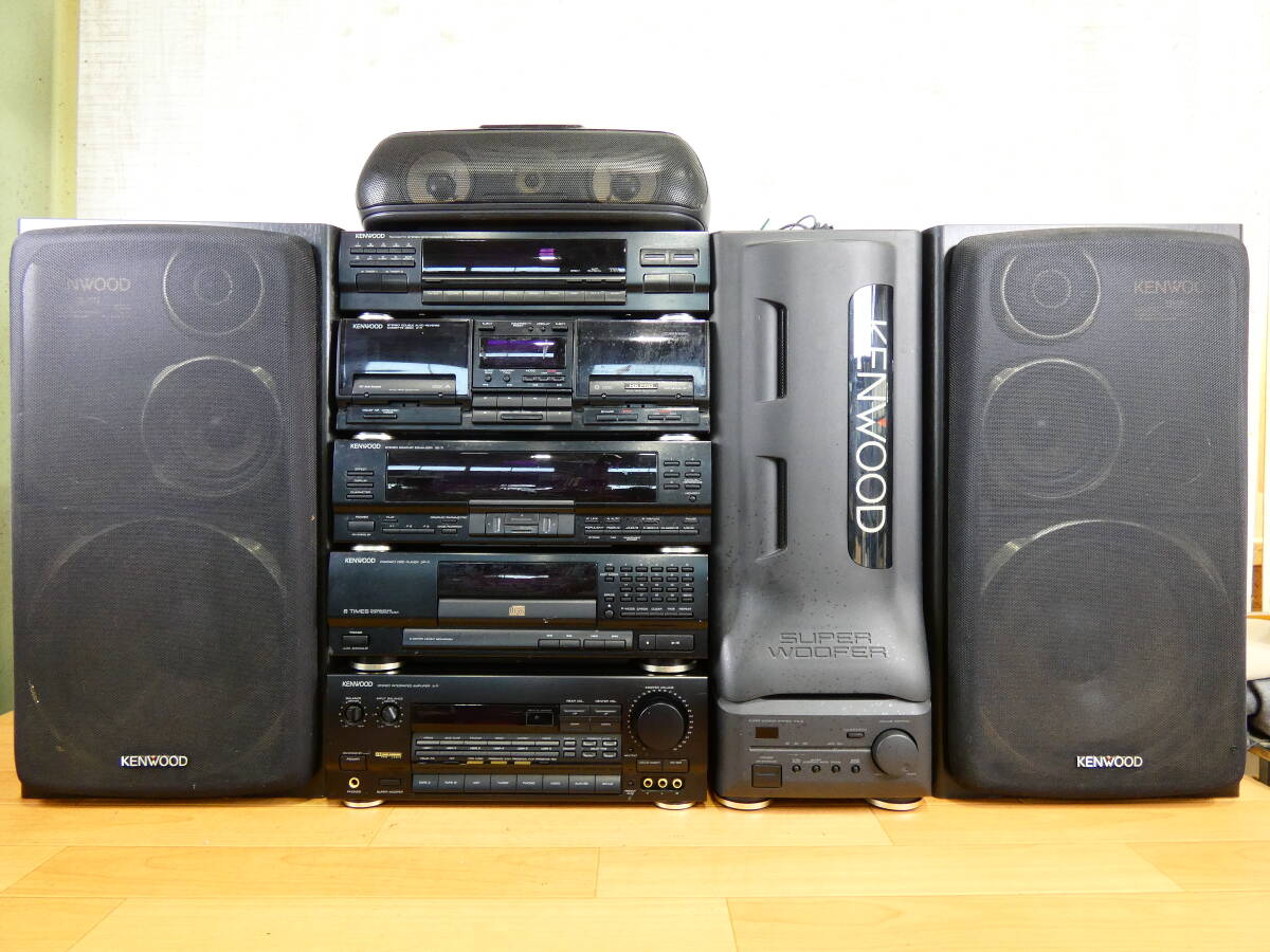中古】赤井電機 AKAI A&D システムコンポ DA-F755/DP-750/DT-W550/DA