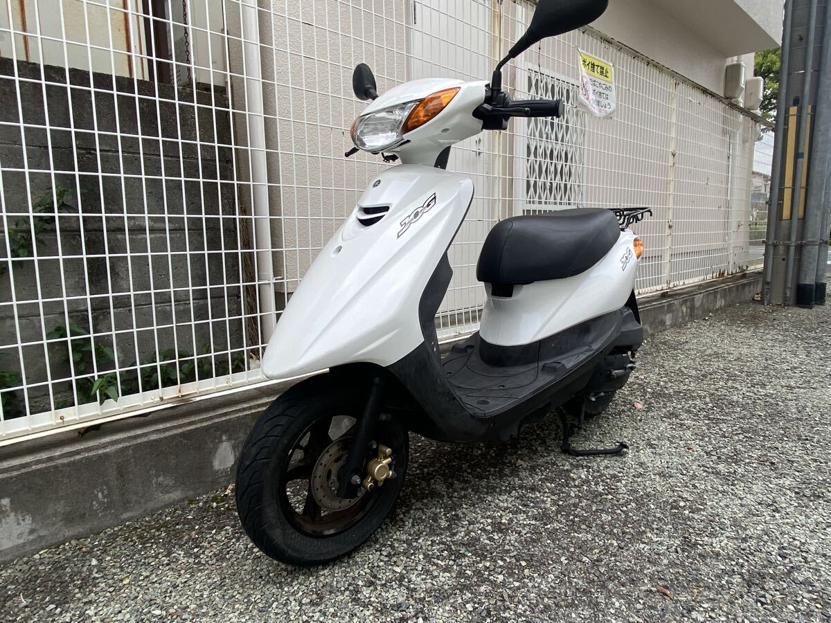 ヤマハ Jog DX SA39J ジョグデラックス 低走行！8200Km リアBOX付きの