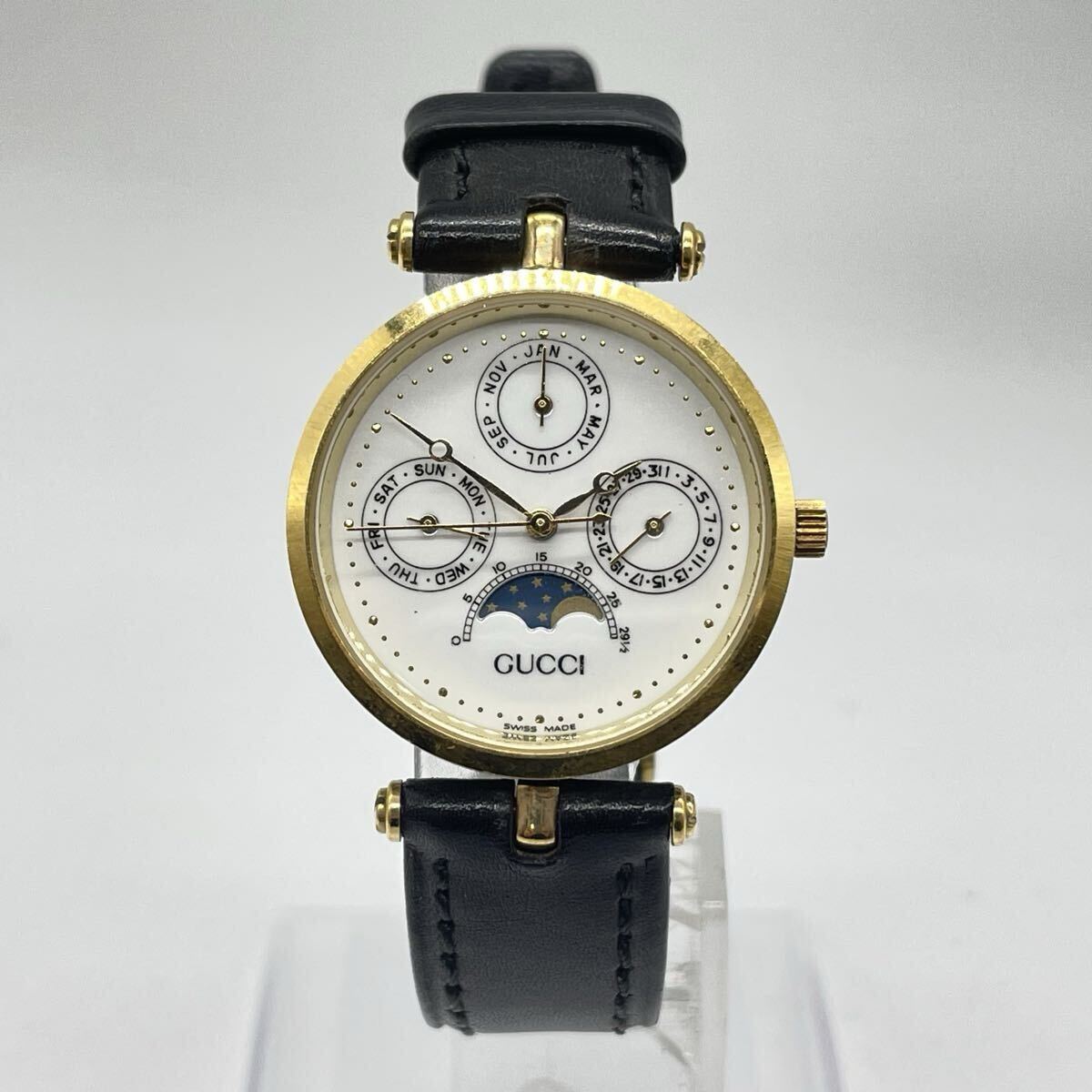 超希少モデル】セイコー SEIKO 7F38-6180 ムーンフェイズ デイデイト