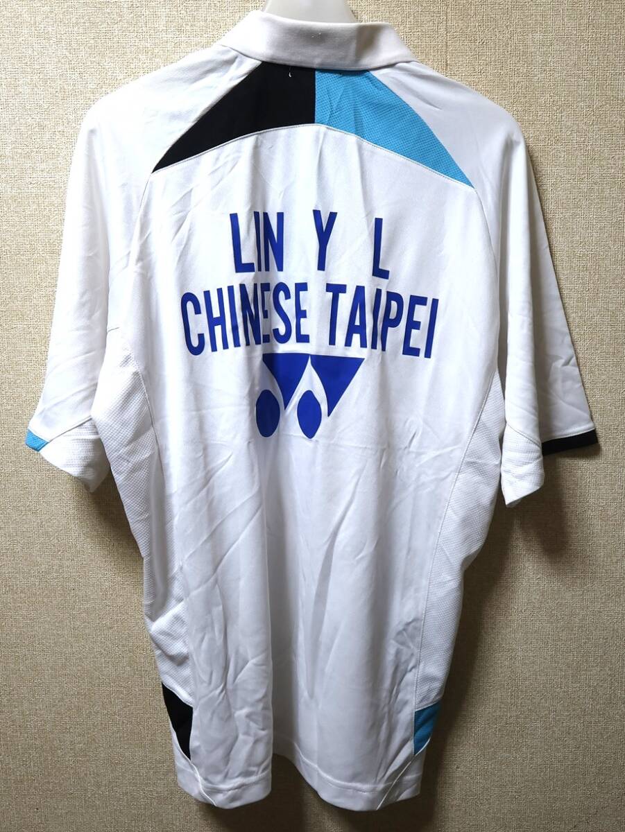 中古】ヨネックス バドミントン ユニフォーム大阪柏原高校背面Oサイズ