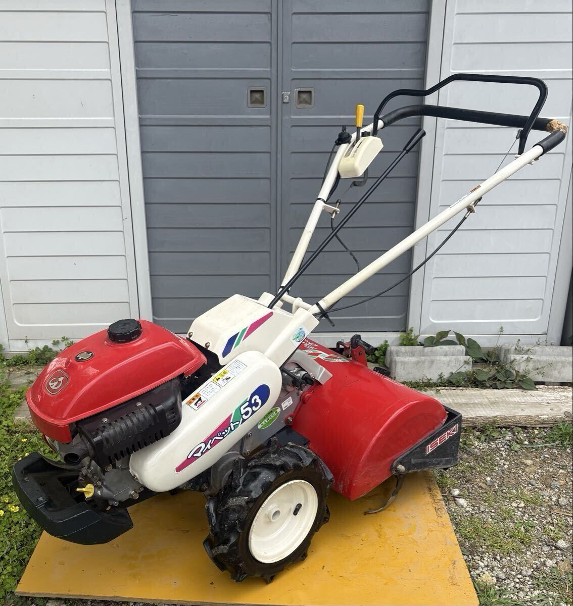 愛知発 イセキ 耕耘機（管理機） マイペット KCR63-HX 5.3馬力 ヰセキ