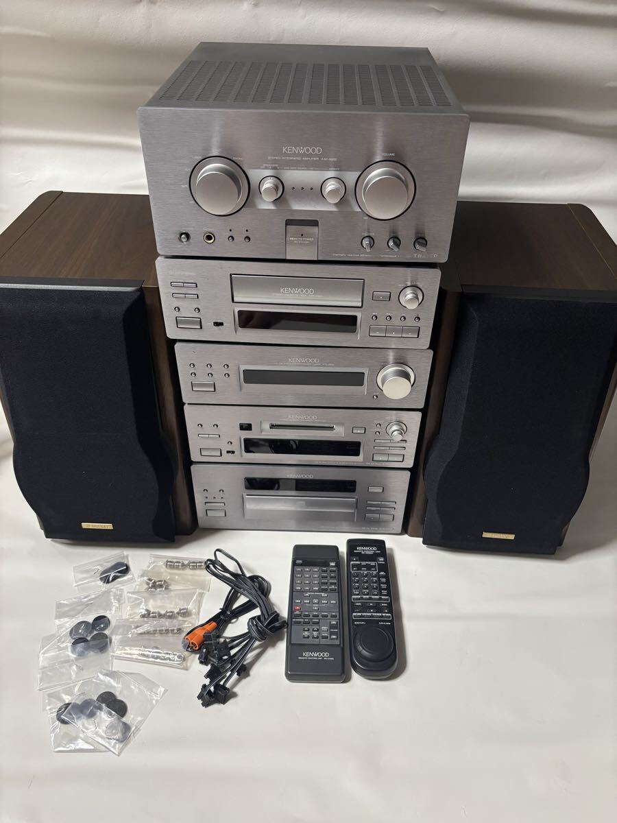 AIWA アイワ システムコンポ XR-MD500 MD/CDステレオシステム