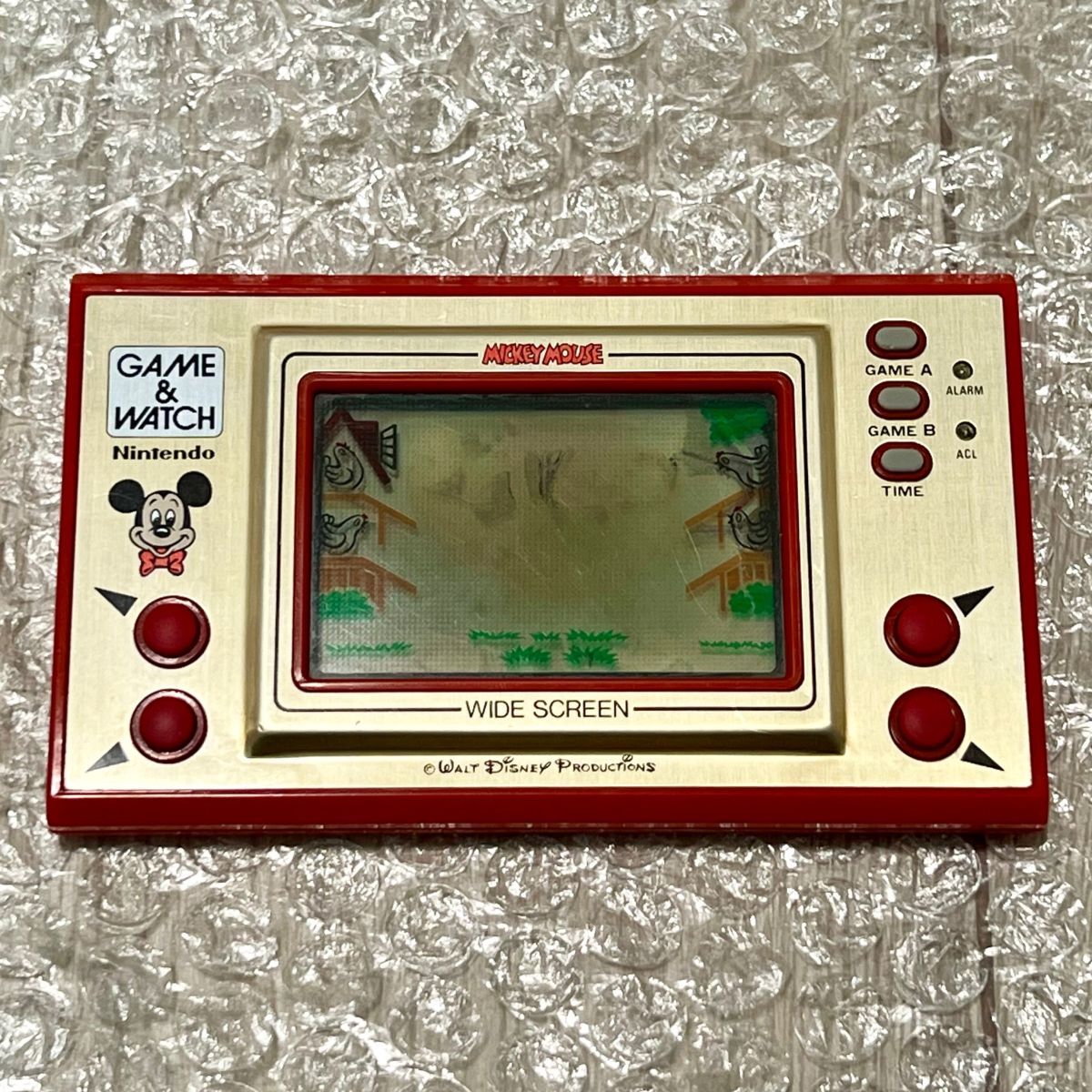 希少 任天堂 ゲームウォッチ 名作 ワイドスクリーン ファイア FIRE