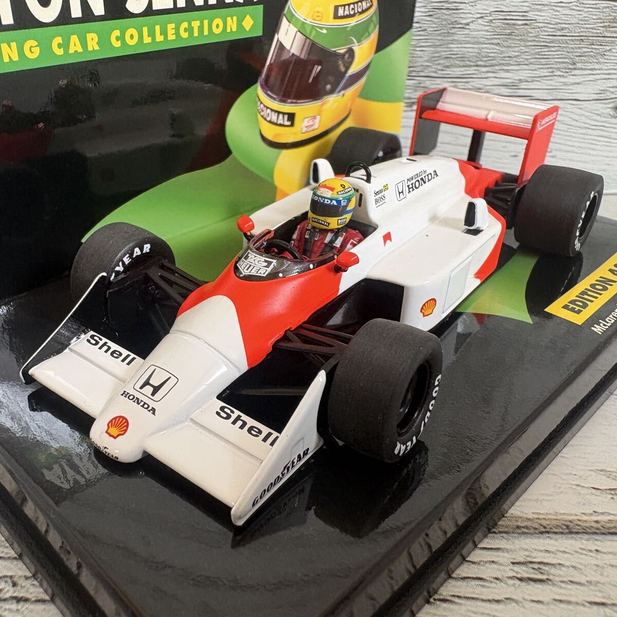 中古】アイルトン・セナ歴代F1マシンの数々。1/18 ミニチャンプス