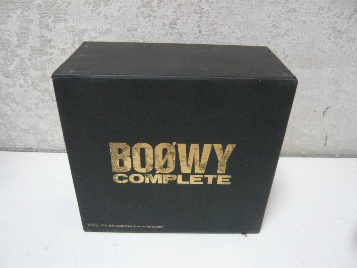 BOOWY “GIGS” COMPLETE BOX 1981-1988/全480タイトルの落札情報詳細