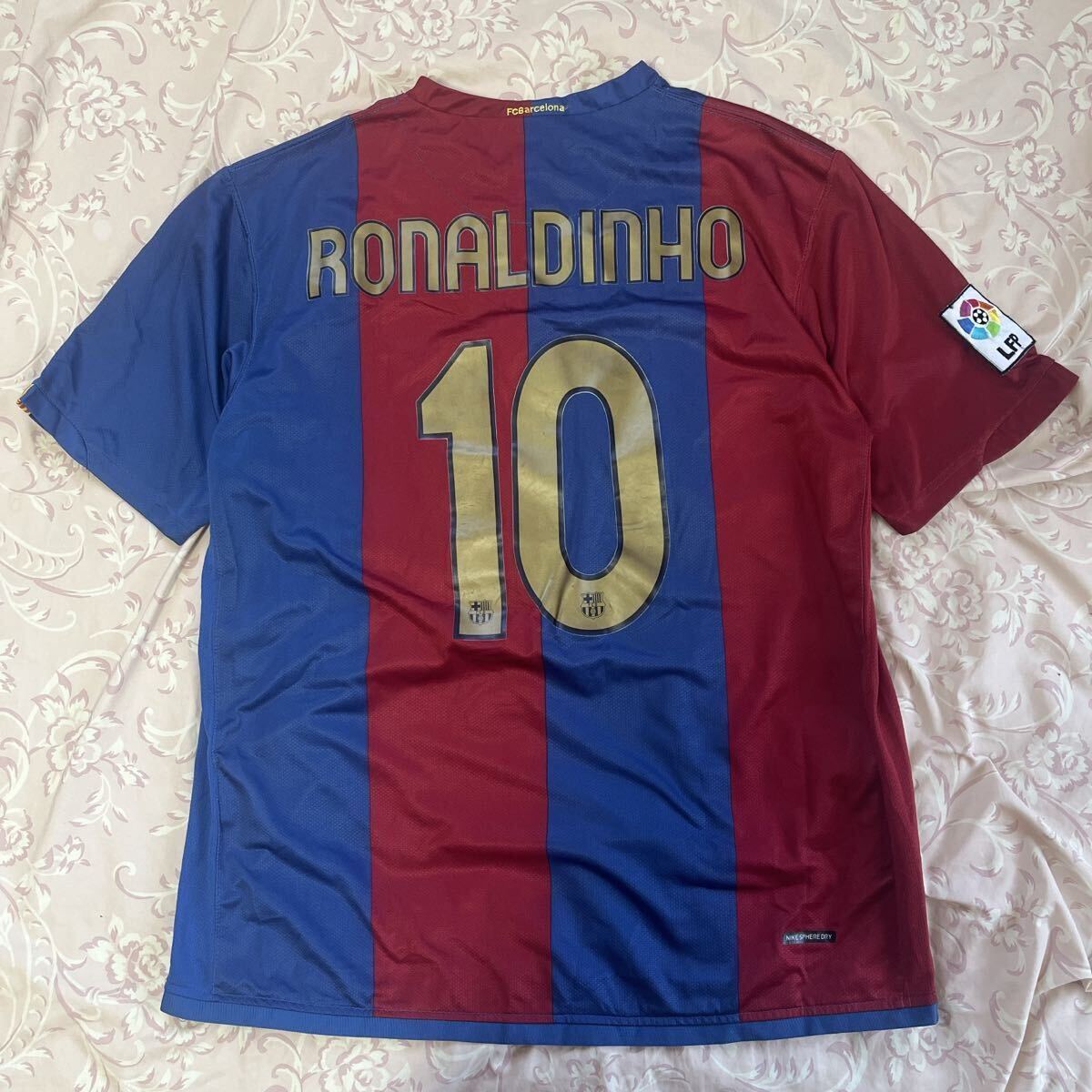 2003 FCバルセロナ ロナウジーニョ選手AWAYユニフォーム NIKE社製の