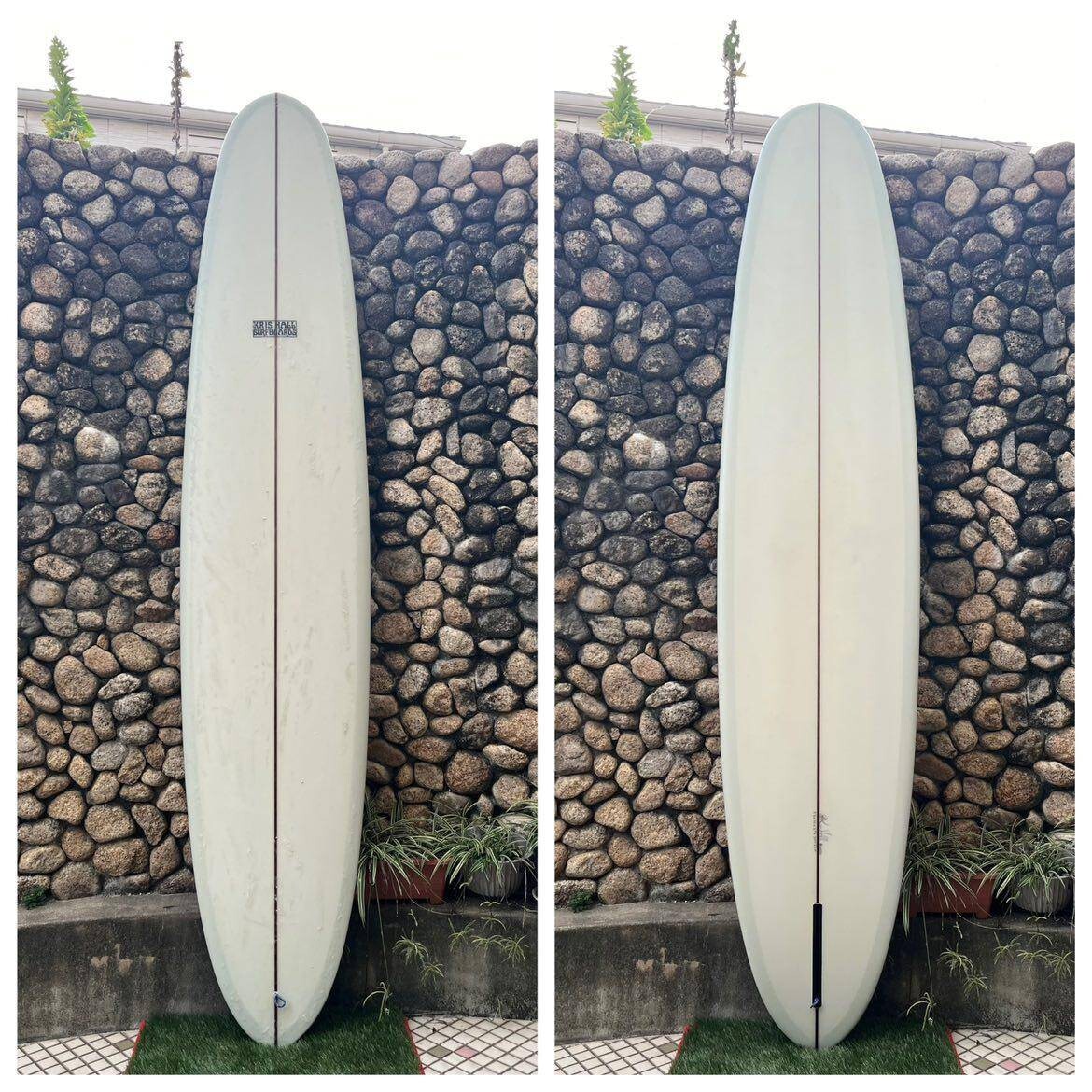 中古】本物！レジェンドNAT☆YOUNGナットヤングロングボード9'8”の