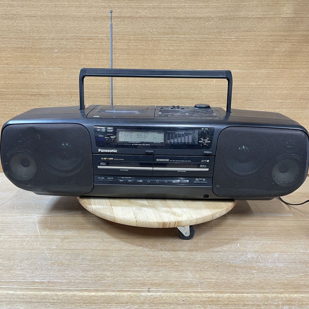 希少完動品○Panasonic パナソニック RX-DT707 コブラトップ CD