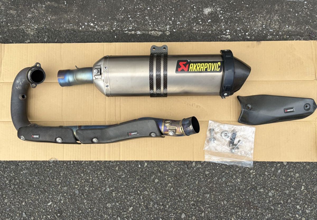 ◇◇ZX-10R(04-05) akrapovic S/Oマフラー ZX10R アクラポビッチ◇の