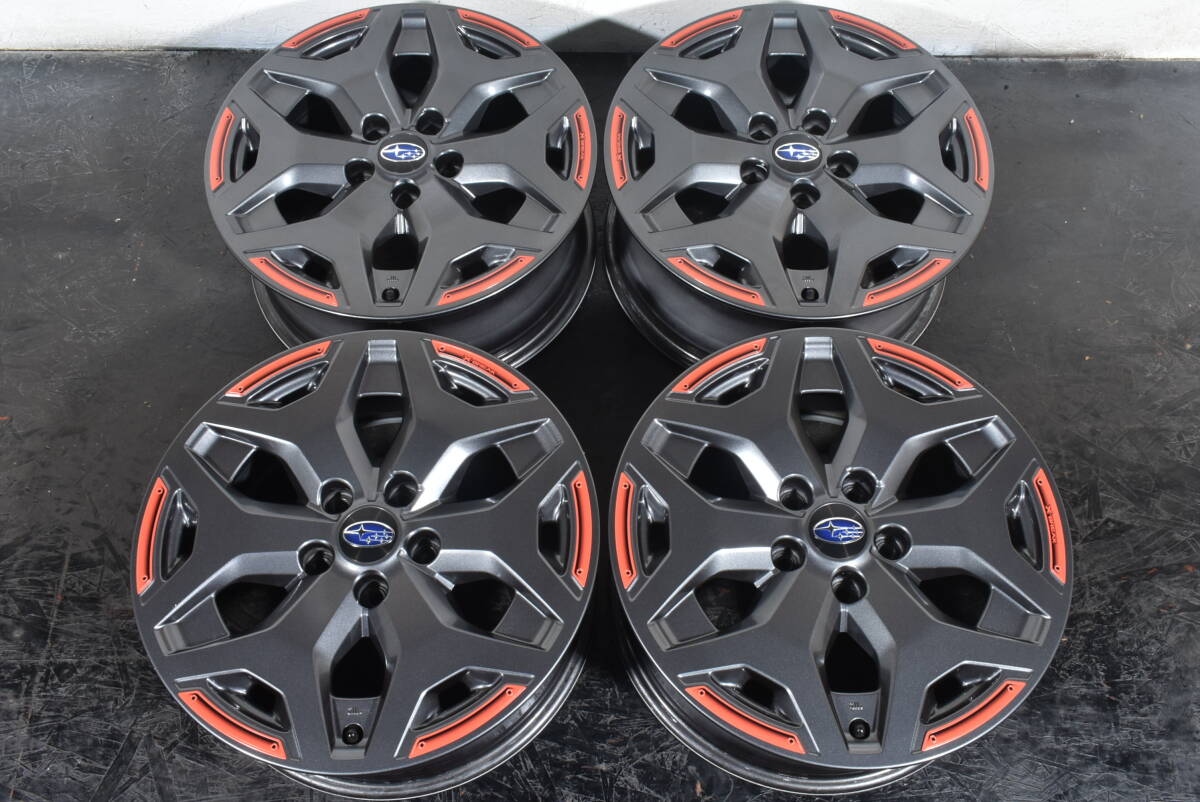 スバル レガシィ アウトバック X-BREAK 純正ホイール 新車外し 4本