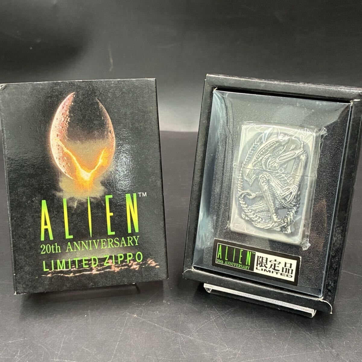u8213 付属品付 H.R.GIGER zippo ギガー ギーガー エイリアン 希少 