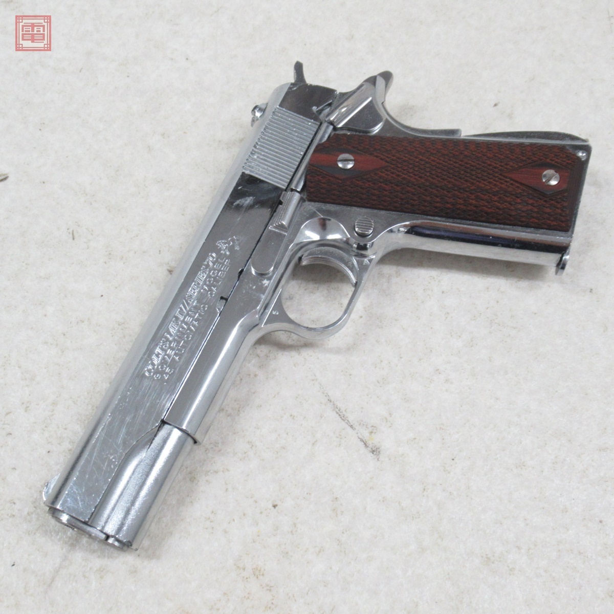 マルイ ガバメント シリーズ'70 ニッケルフィニッシュ カスタム ハード