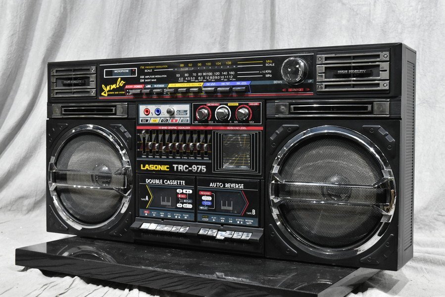 LASONiC TRC-931 ラジカセ HIPHOP 80年代 90年代 ジャンクの落札情報