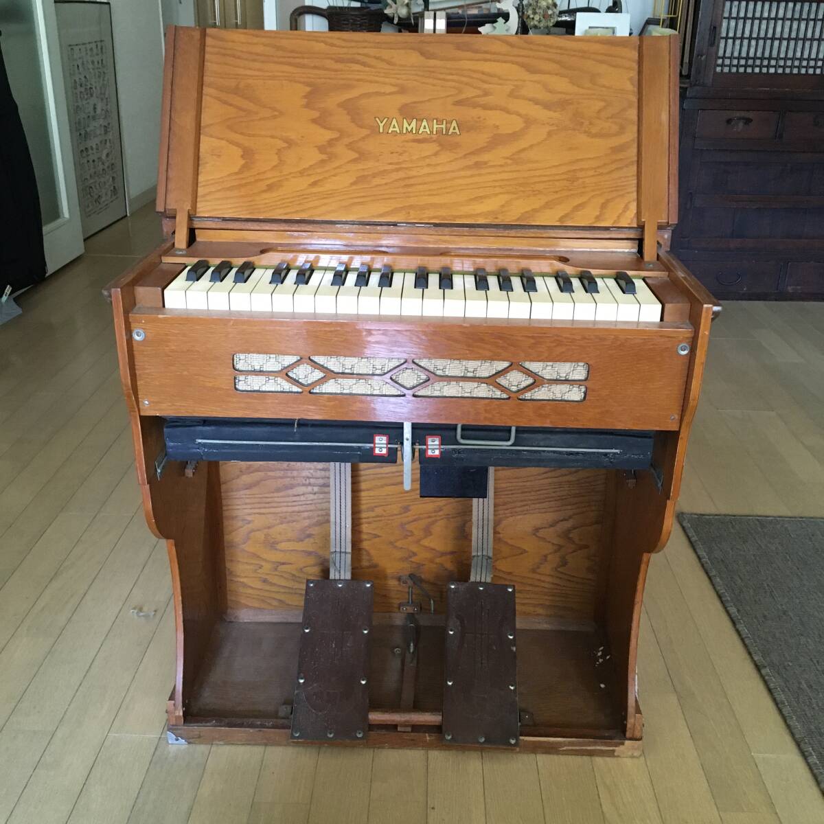 中古】N-23【 YAMAHA オルガン L-20D 】 ヤマハオルガンL20D／取扱