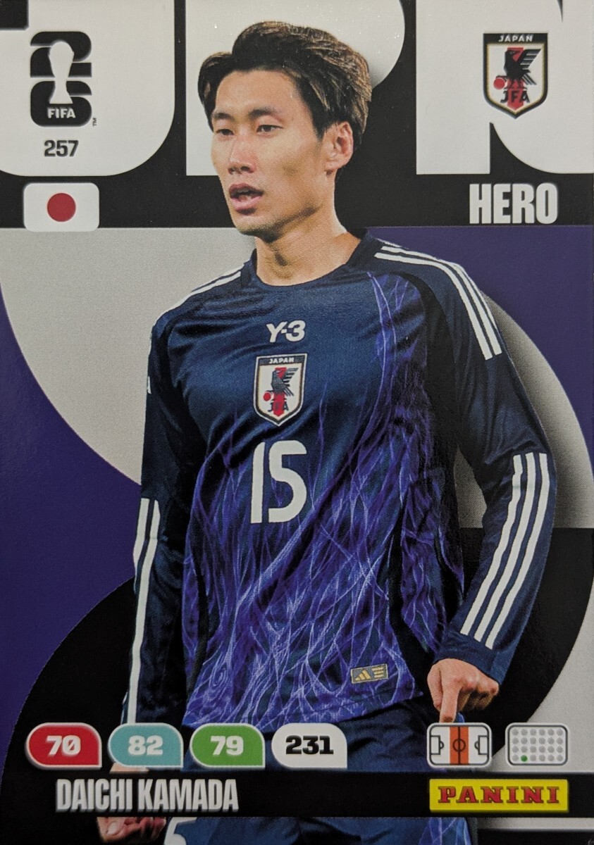 2019日本代表鎌田大地 直筆サインカード/35 サガン鳥栖の落札情報詳細
