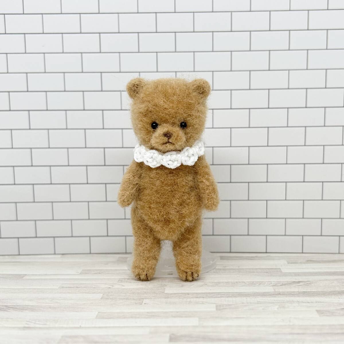 未使用に近い】作家 ぬいぐるみ チワワ 犬 リアル テディベア 羊毛