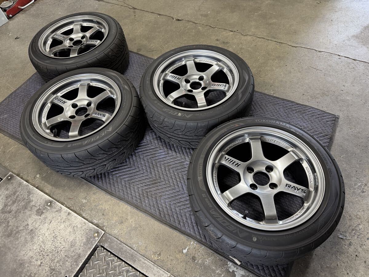 ☆希少当時物!! Volk Racing 84c エアロディスク 15インチ用? 4枚