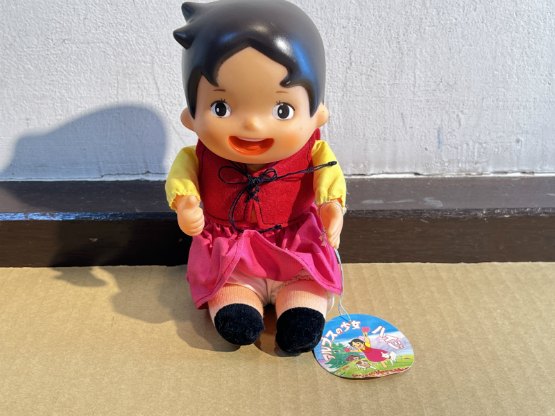新品】アルプスの少女ハイジ「ハイジとクララのお食事」限定版セル画