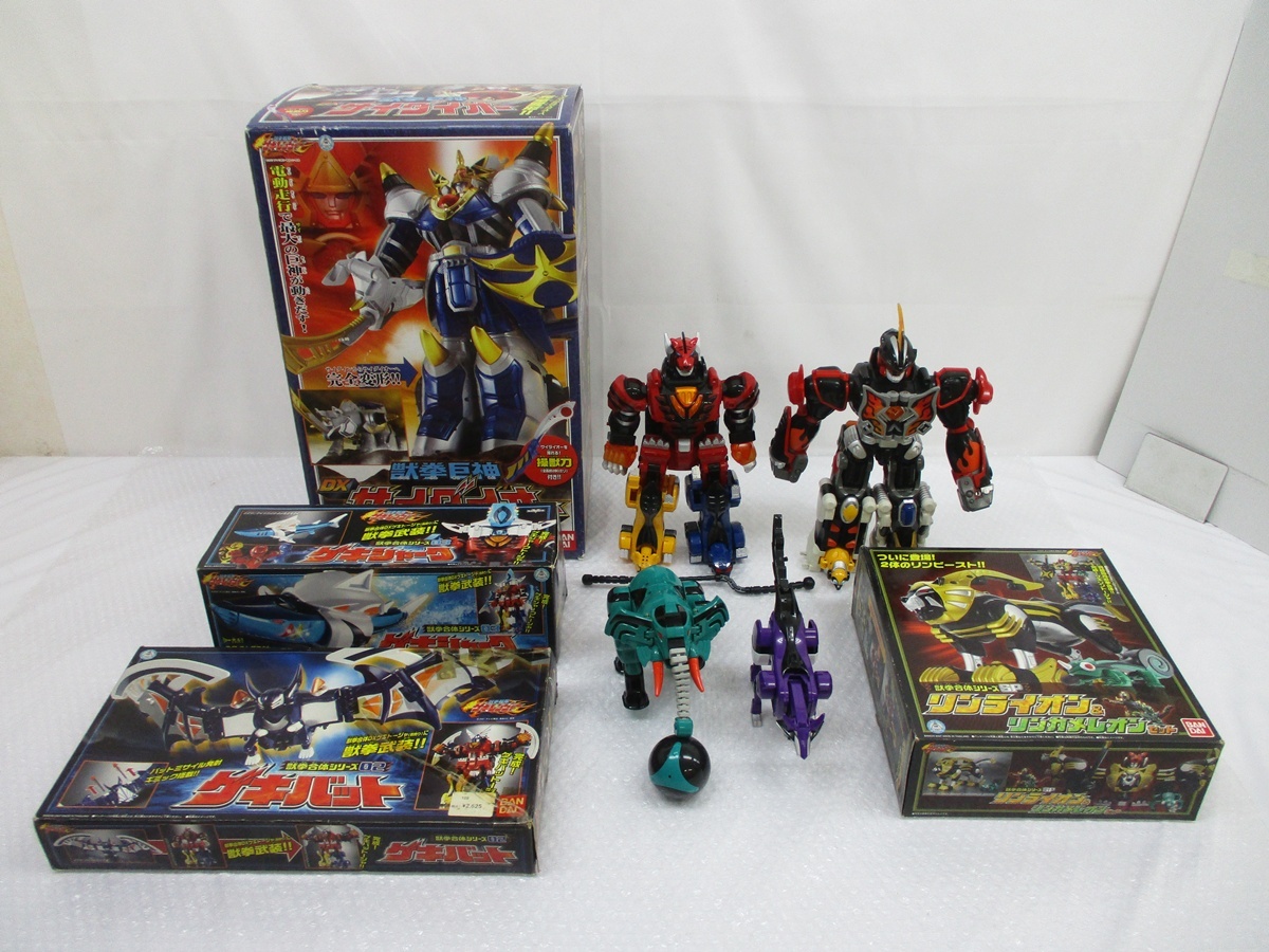 中古】獣拳戦隊ゲキレンジャー DX ゲキリントージャ ゲキファイヤー