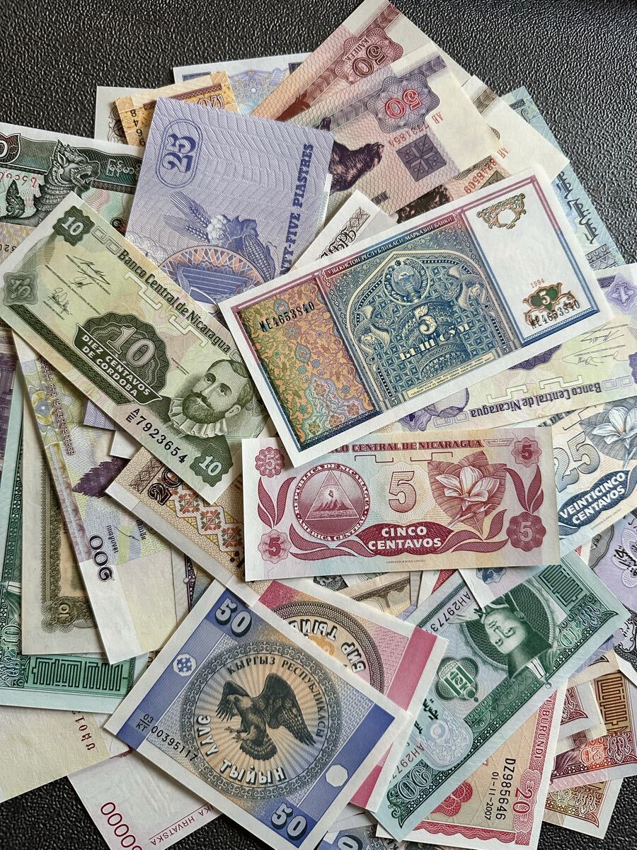 外国紙幣 USD 1ドル×5枚 10ドル×2枚 額面65ドル米ドル紙幣まとめ お