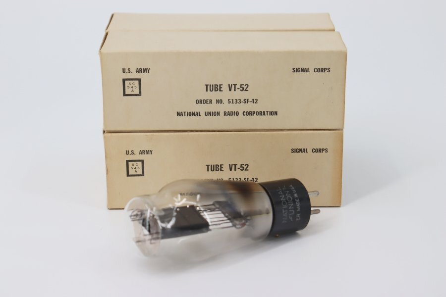 RCA 45 4本セット 直熱三極管 RCA2本とNATIONAL UNION2本 Yahoo