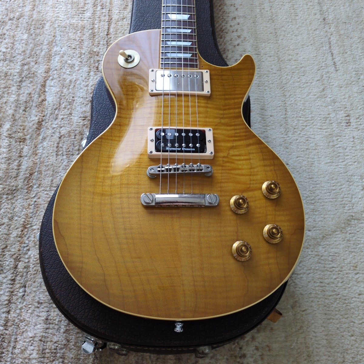 Burny RLG-70 Super Grade Lespaul lemon drop レスポールタイプ