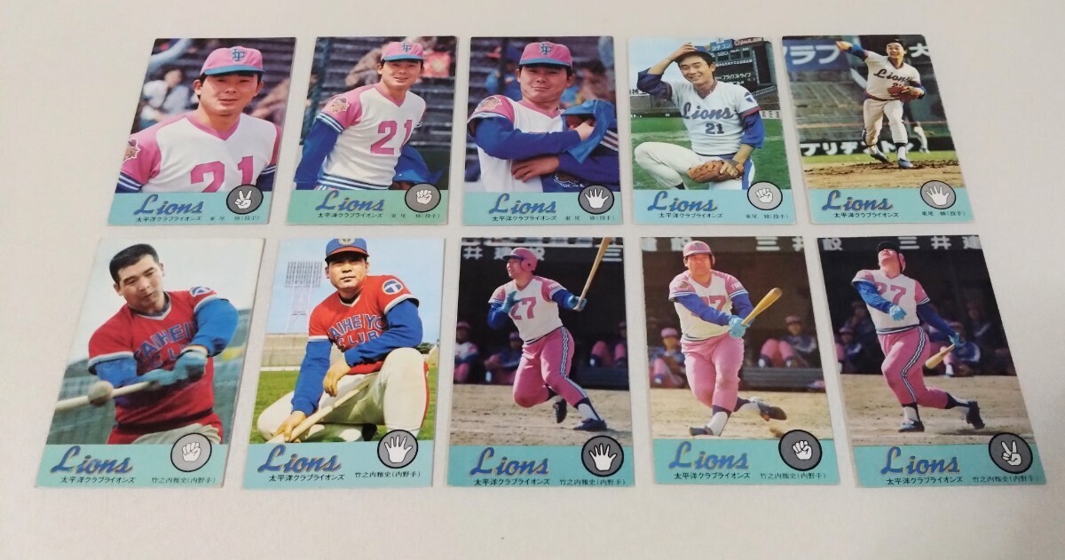 カルビー 1973年 261番 稲尾和久監督 太平洋クラブライオンズ プロ野球
