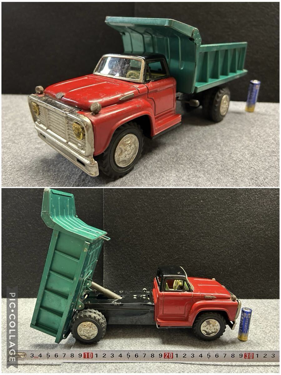 野村トーイ T.N ブリキ いすゞ ISUZU ダンプトラック DUMP TRUCK 車