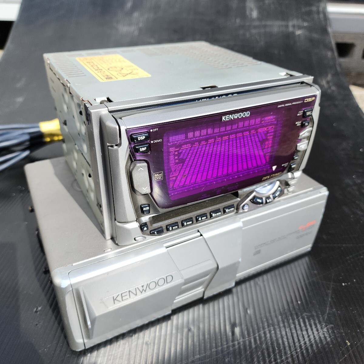 KENWOOD KSC-DB2500 サブウーハー 1600W おまけ ケンウッド KAC-PS201T